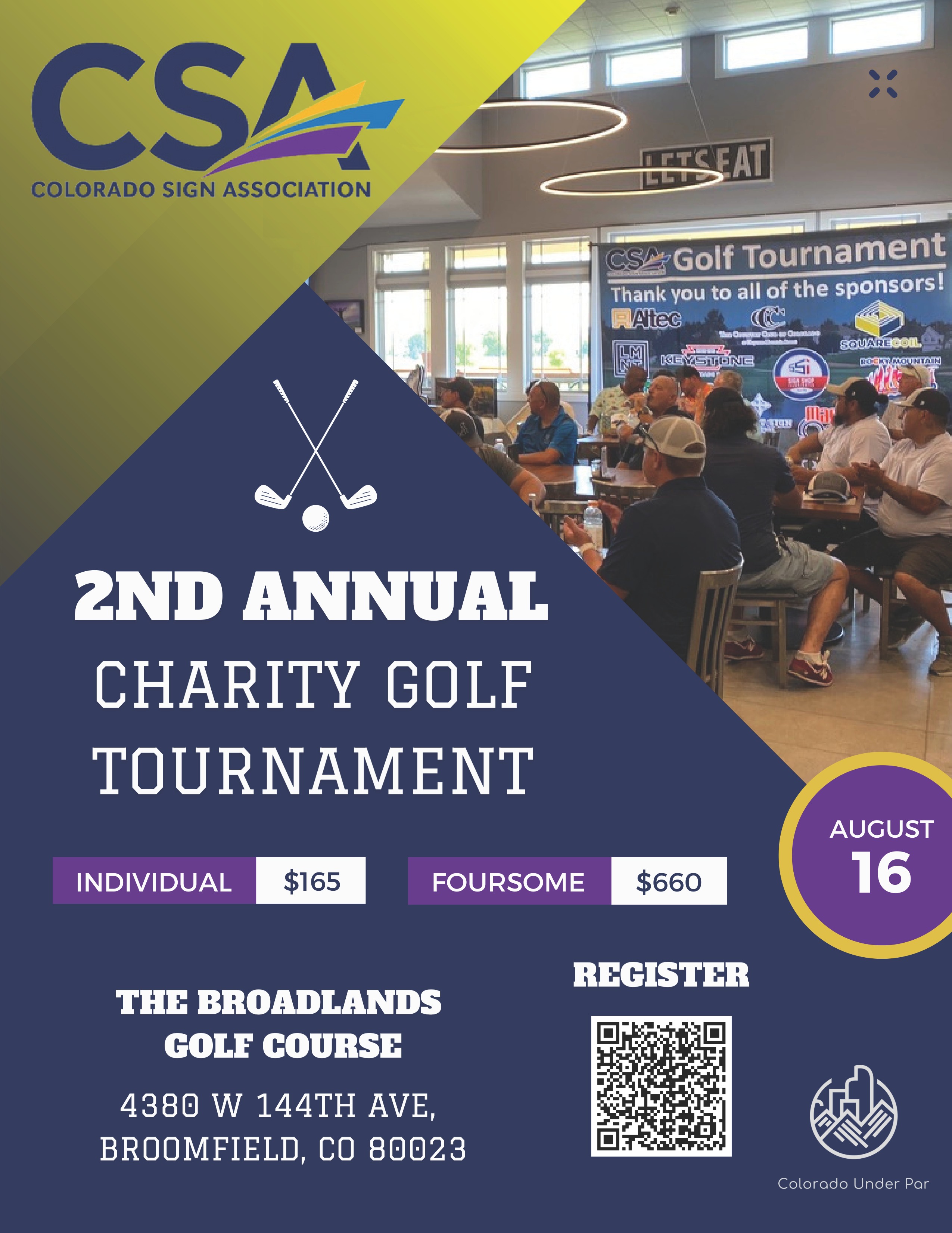 2nd Annual Csa Tournament Savethedate
