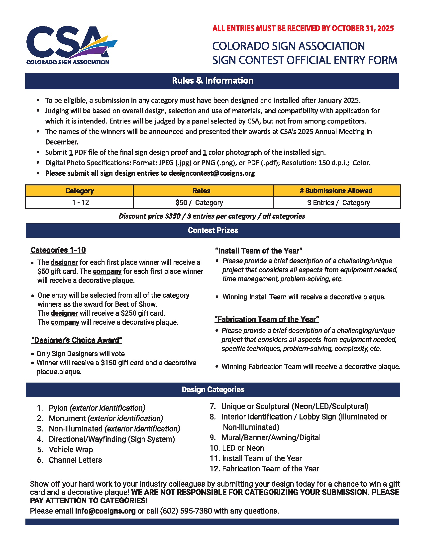 Csa 2025 Sign Design Contest Form 02 Page 1